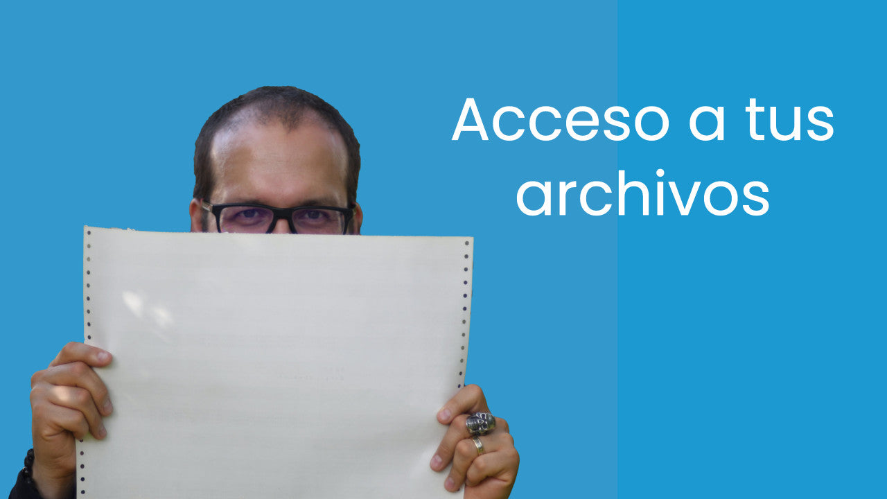 ¿Cómo puedes dar acceso seguro a tus archivos?